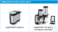 Umbau Set N820G in SC820G